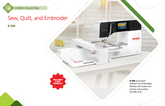 Machine à coudre/broderie Bernina 590 QE, 590 QEE